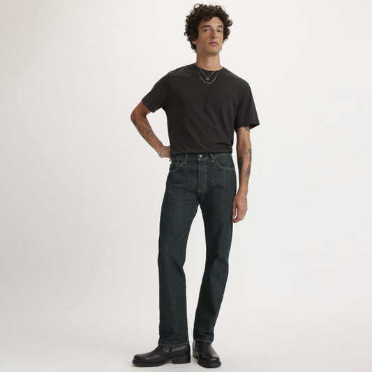 Levi's 501® Original Men's Jeans - Clean Rigid Dark Wash - 00501-0536 - Clearance