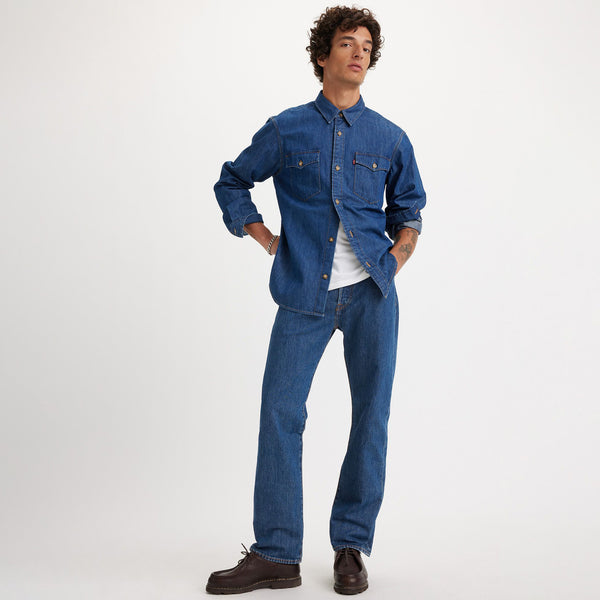 501® Original Fit Men's Jeans - Dark Stonewash - 00501-0194