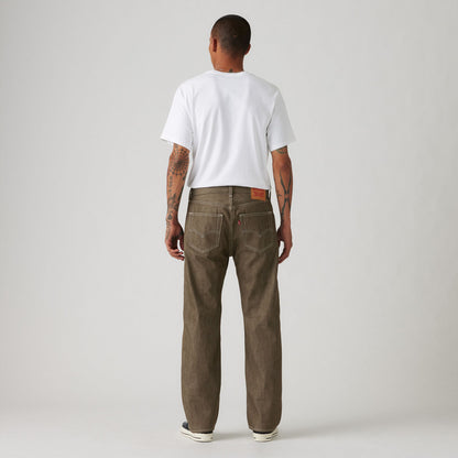 501® Original Men's Jeans - Dark Brown Rigid - Shrink-To-Fit