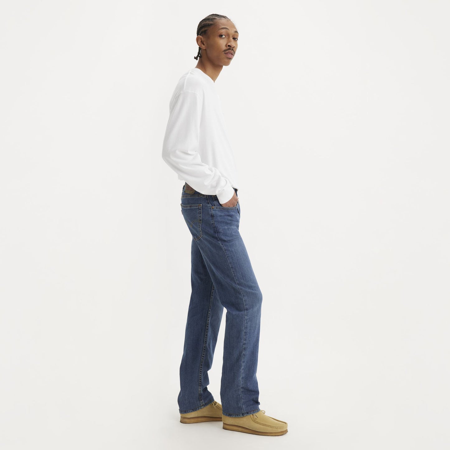 559™ Relaxed Straight Fit Men's Jeans - Steely Blue