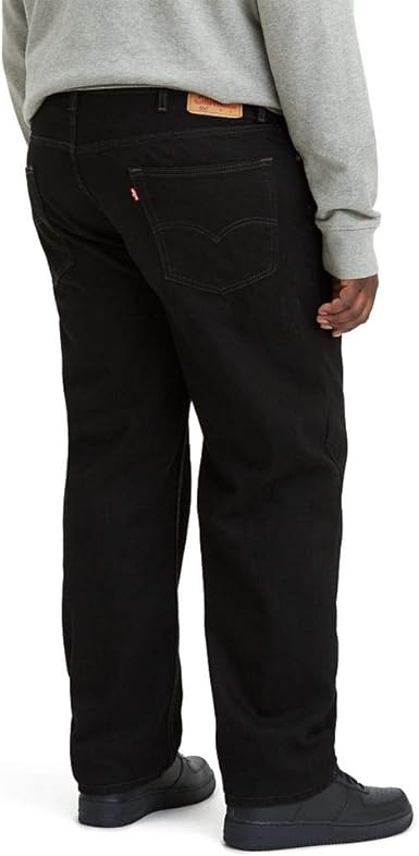 550™ Relaxed Fit Men's Jeans - Black - (Big and Tall)