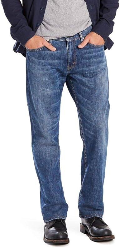 559™ Relaxed Straight Fit Men's Jeans Steely Blue (Big and Tall)