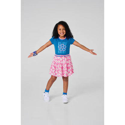 Girl Scout Daisy Floral Skort