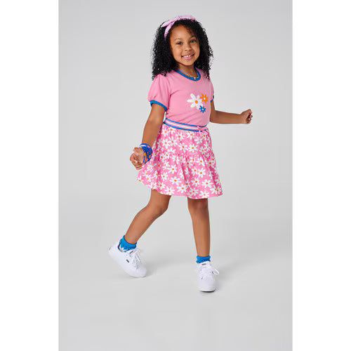 Girl Scout Daisy Floral Skort