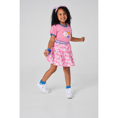 Girl Scout Daisy Floral Skort