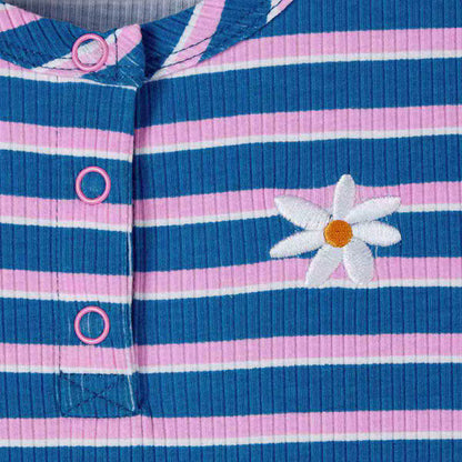 Girl Scout Daisy Striped Henley Dress