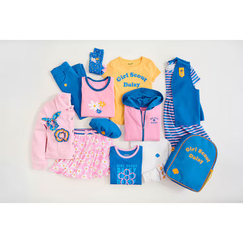 Girl Scout Daisy Zip-Up Hoodie Sweatshirt