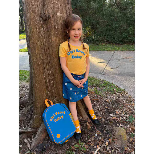 Girl Scout Daisy Embroidered Skirt