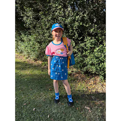 Girl Scout Daisy Embroidered Skirt