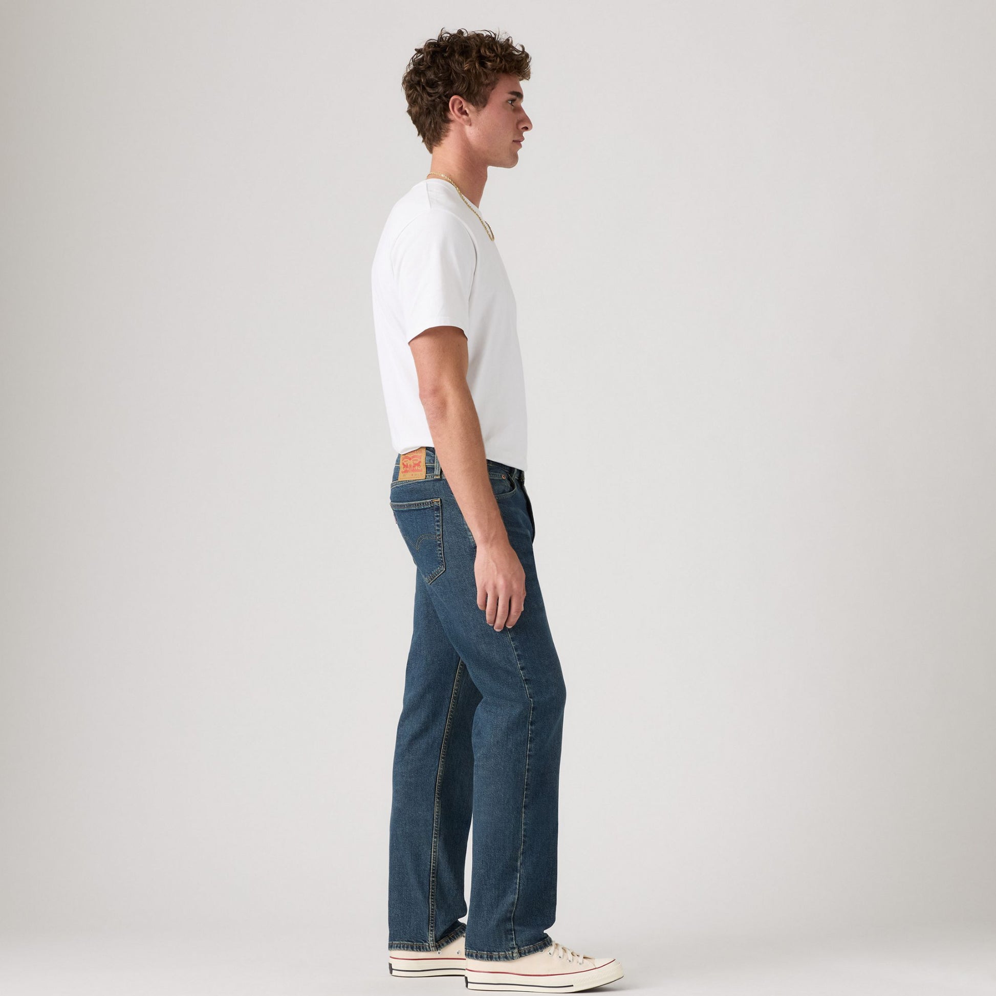 Levi's 505 Flex Regular Fit Zip Pants, Indigo, 36 x 34, Clearance - Basics Clothing Store