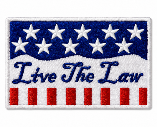 Discontinued Live The Law Fun Patch
