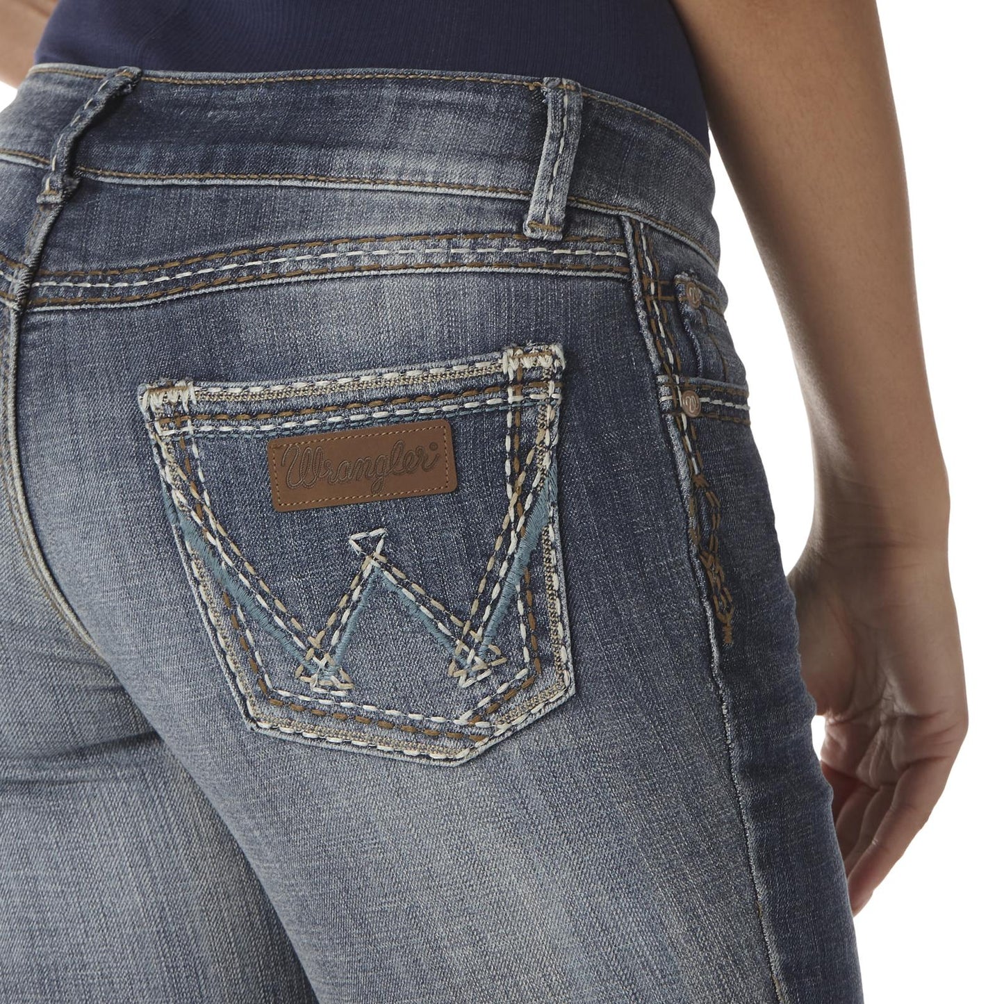 Wrangler® Retro® Sadie Women Jean - Low Rise - Medium Blue