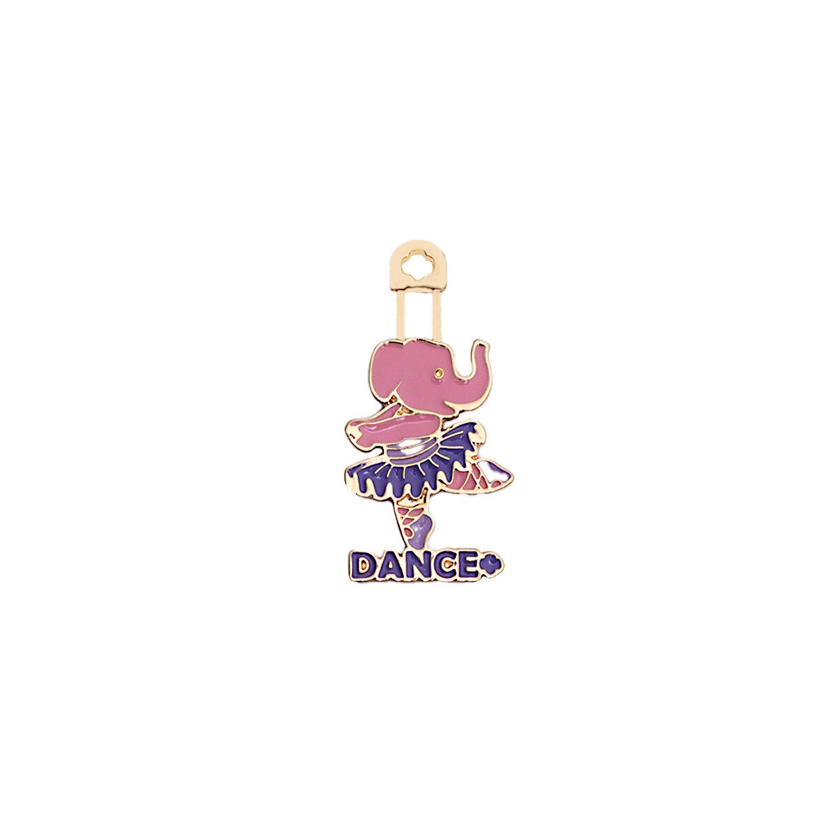 I AM Dance Elephant Personal Pin