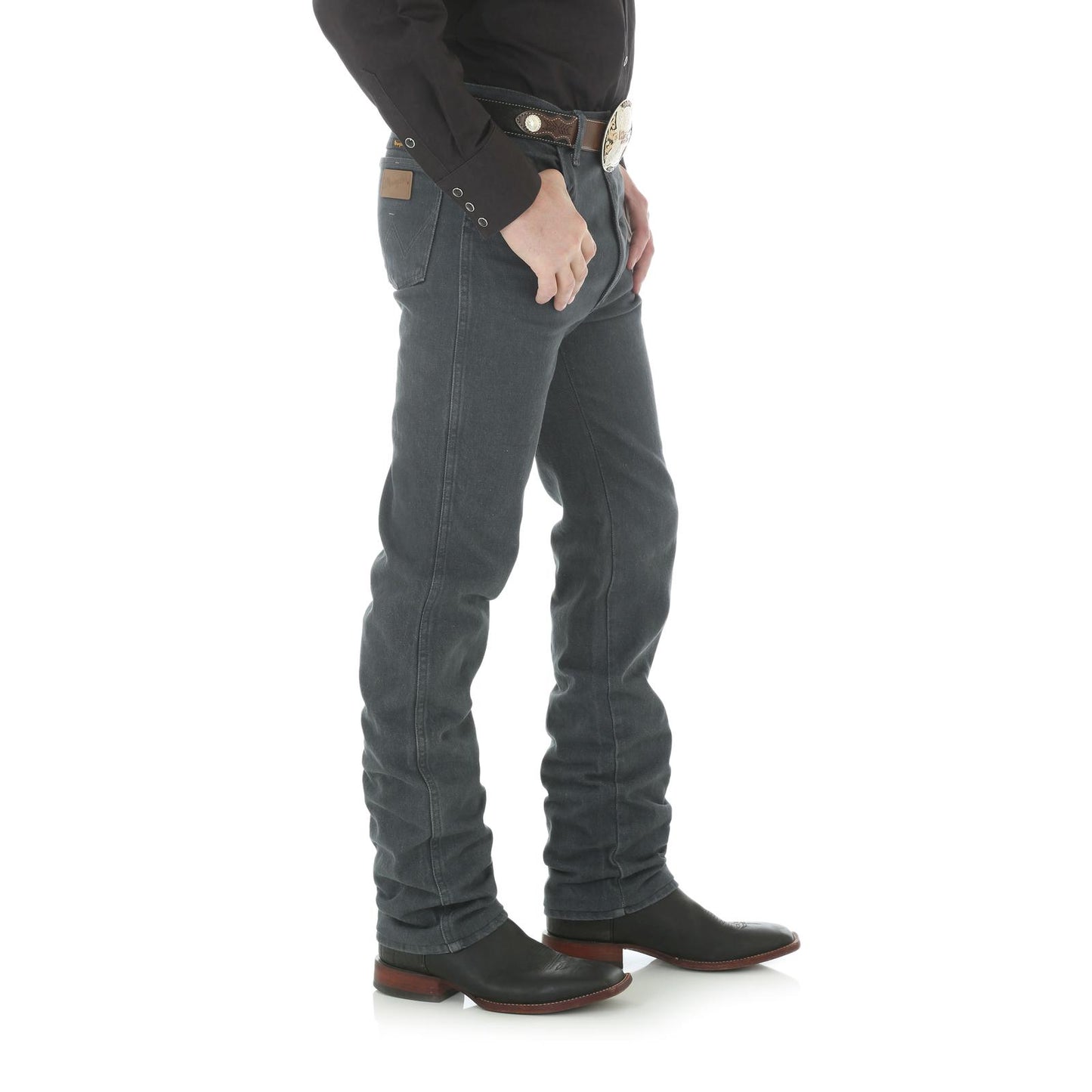 Wrangler® Cowboy Cut® Men's Jeans - Slim Fit - Charcoal Gray