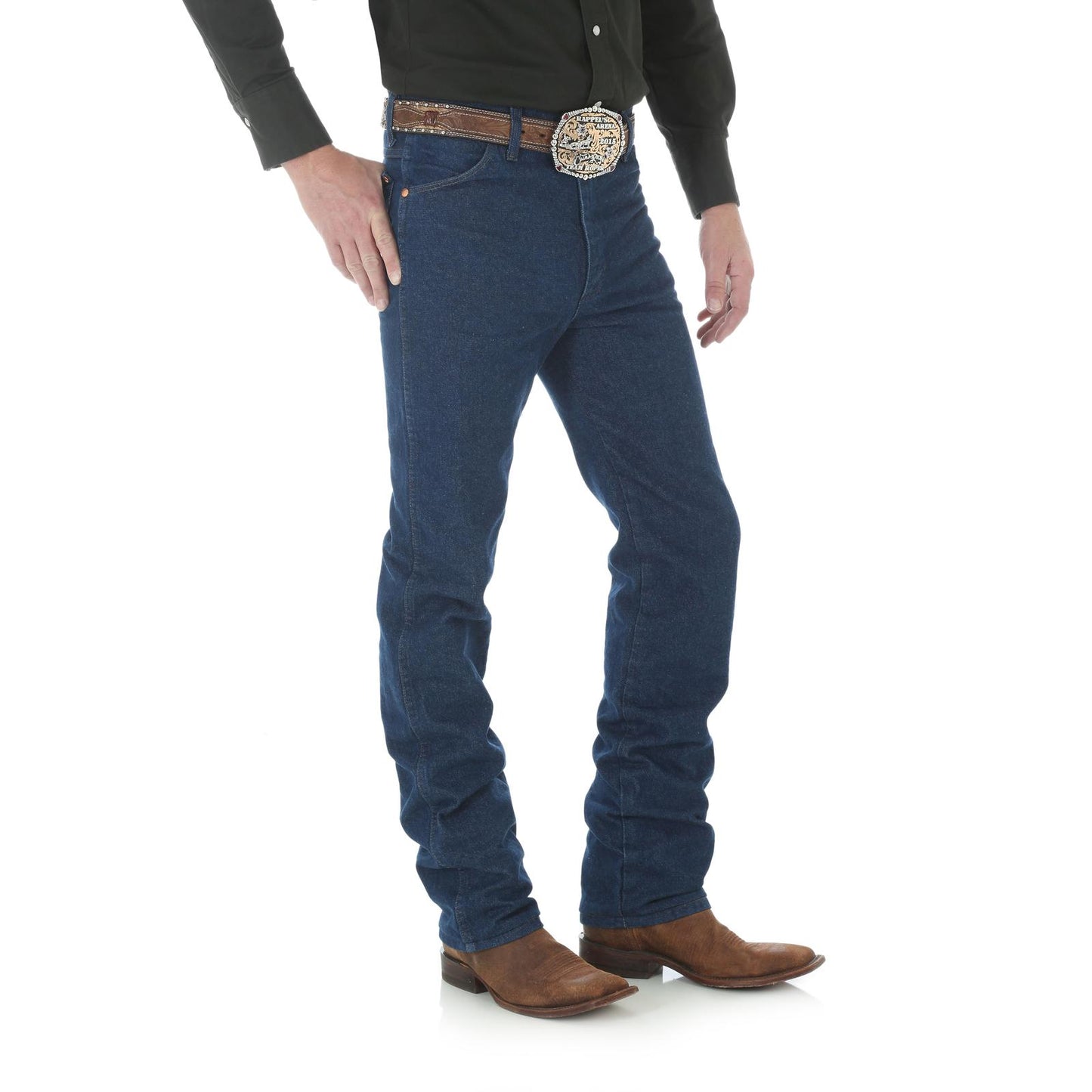 Wrangler® Cowboy Cut® Men's Jeans - Slim Fit - Prewashed Indigo