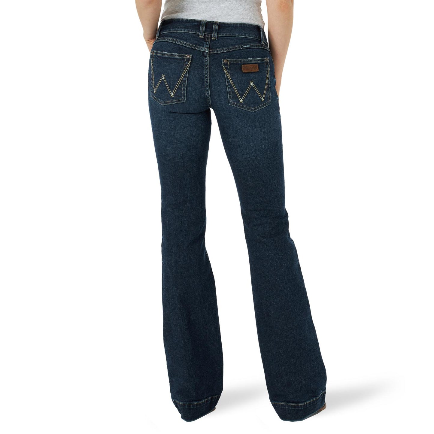 Wrangler® Women Retro® Mae Wide Leg Trouser Jean - Mid Rise - Samantha