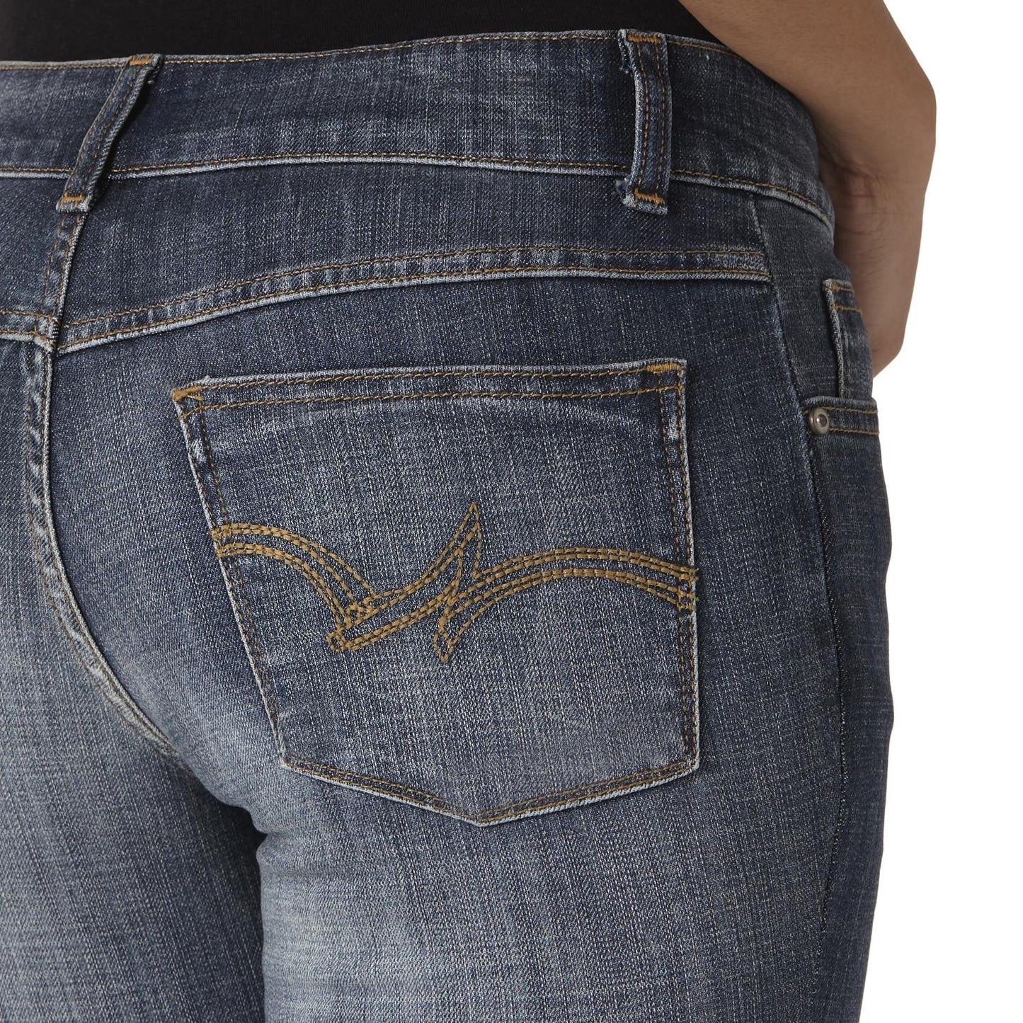 Wrangler® Women's Essential Mid-Rise Bootcut Jean - Blue