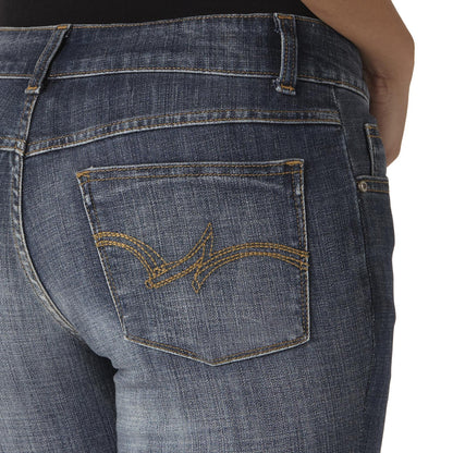 Wrangler® Women's Essential Mid-Rise Bootcut Jean - Blue