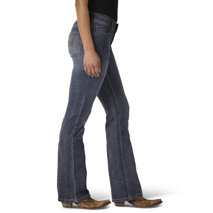 Wrangler® Women's Essential Mid-Rise Bootcut Jean - Blue