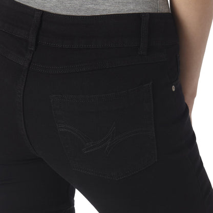 Wrangler® Women's Essential Mid-Rise Bootcut Jean - Black