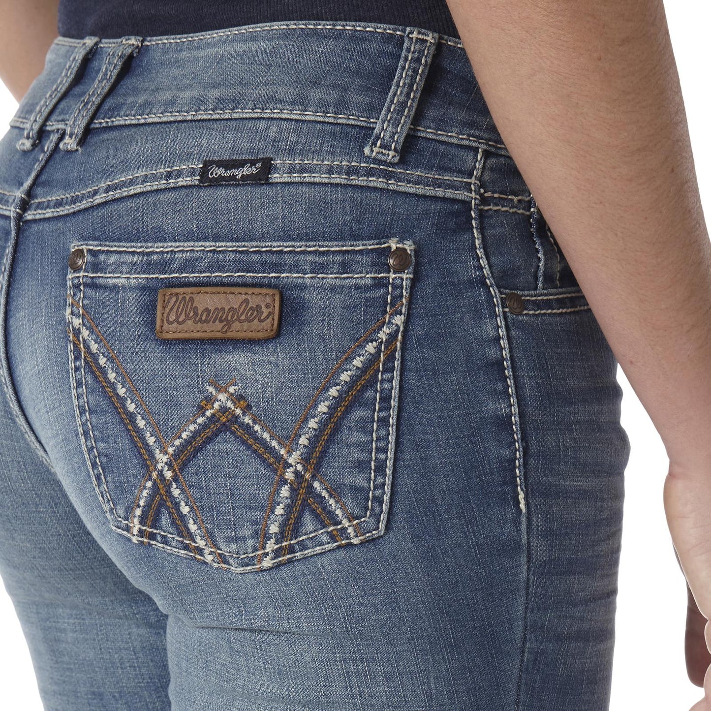 Wrangler® Women's Retro® Mae Mid Rise Bootcut Jean - Deadwood