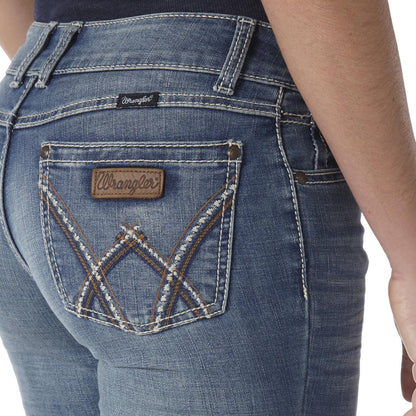 Wrangler® Women's Retro® Mae Mid Rise Bootcut Jean - Deadwood