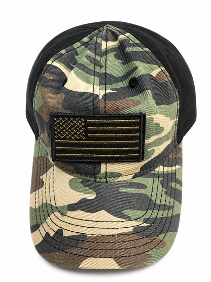 DRI-DUCK Camouflage Tactical Cap with Adjustable Hook & Loop Closure 12078