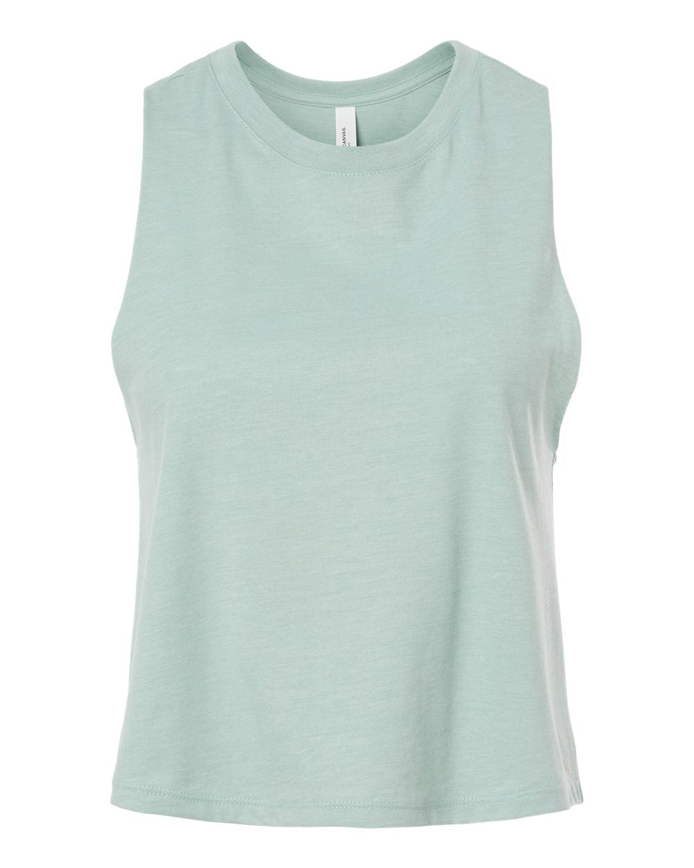 BELLA + CANVAS Women's Racerback Crop Tank
