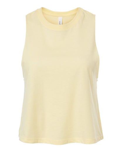 BELLA + CANVAS Women's Racerback Crop Tank