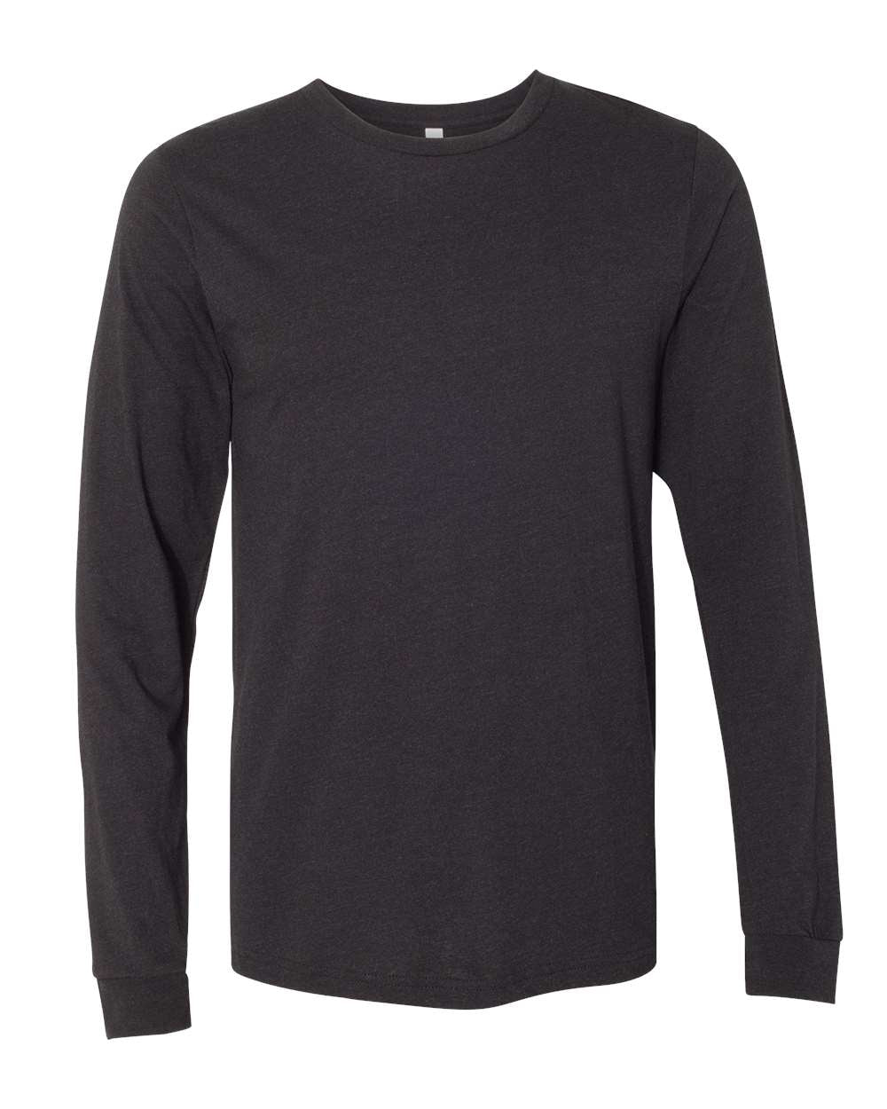 BELLA + CANVAS Heather CVC Long Sleeve Tee