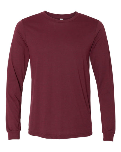 BELLA + CANVAS Heather CVC Long Sleeve Tee