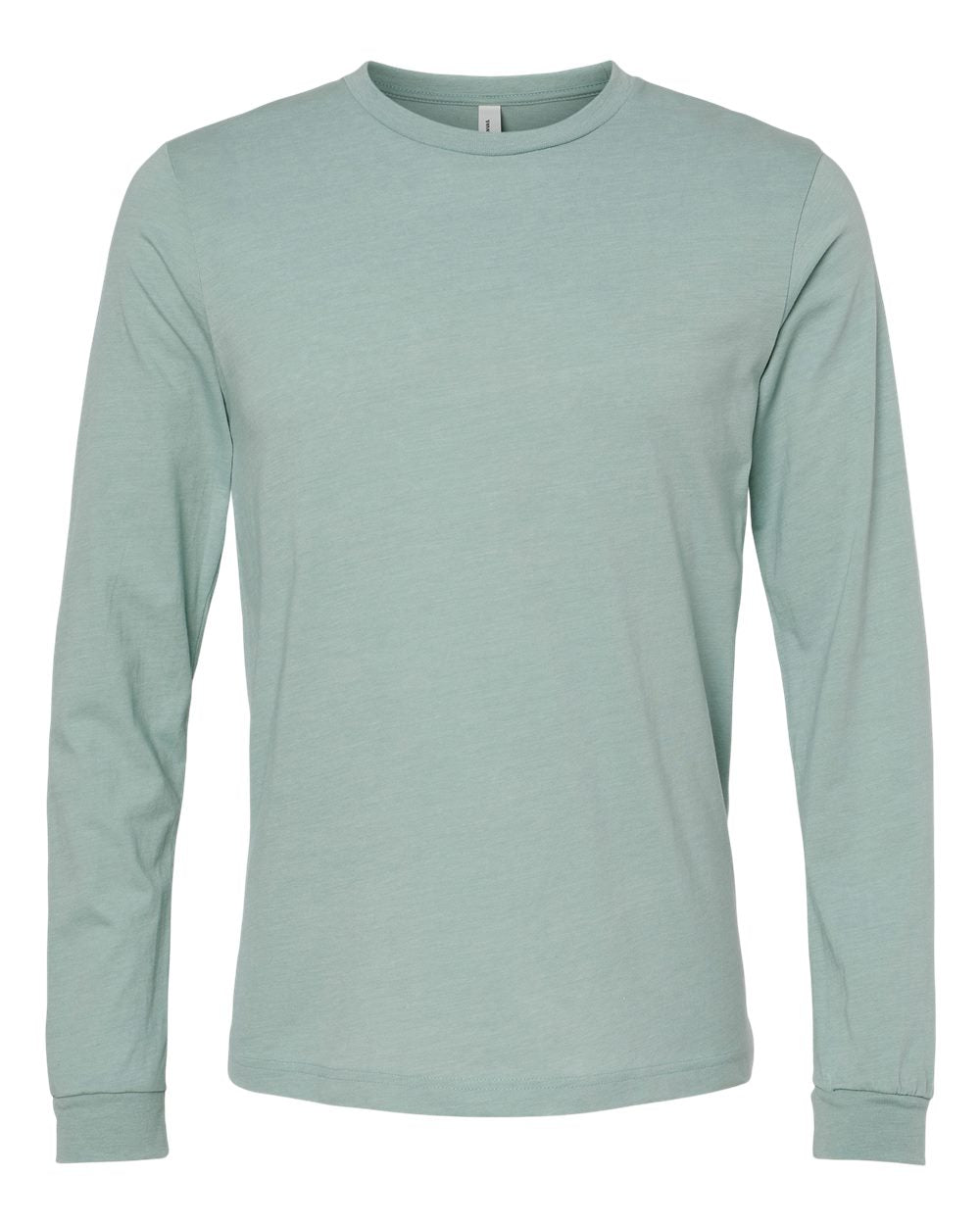 BELLA + CANVAS Heather CVC Long Sleeve Tee