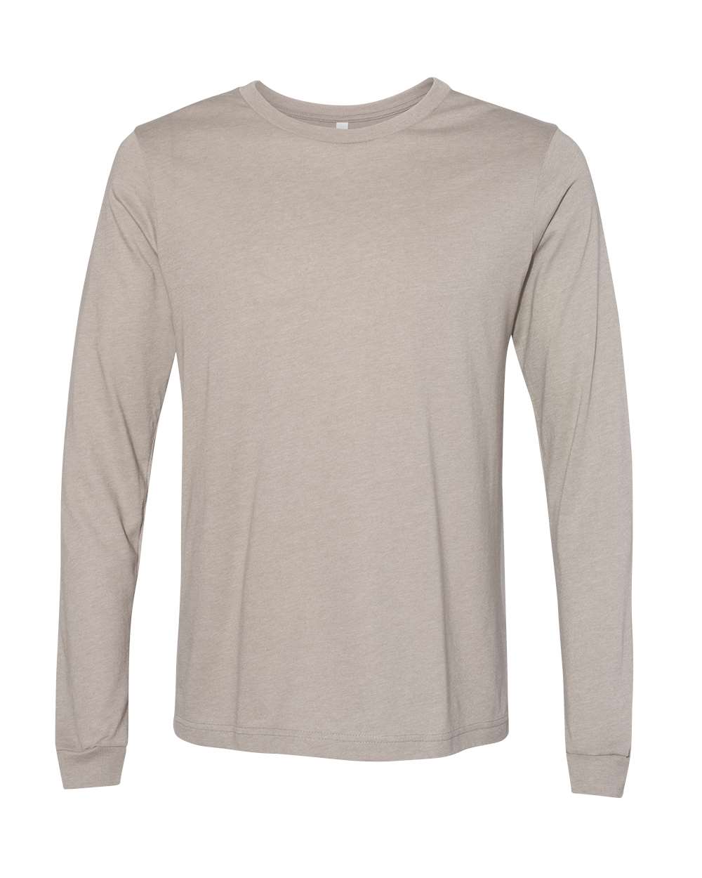 BELLA + CANVAS Heather CVC Long Sleeve Tee