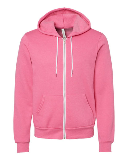 BELLA + CANVAS Sponge Fleece Full-Zip Hoodie