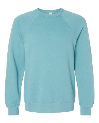 BELLA + CANVAS Sponge Fleece Raglan Crewneck Sweatshirt