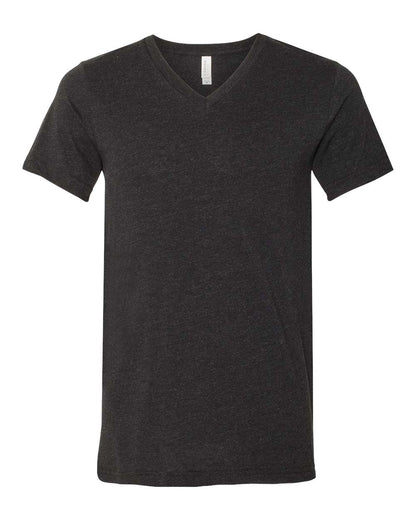 BELLA + CANVAS Heather CVC V-Neck Tee