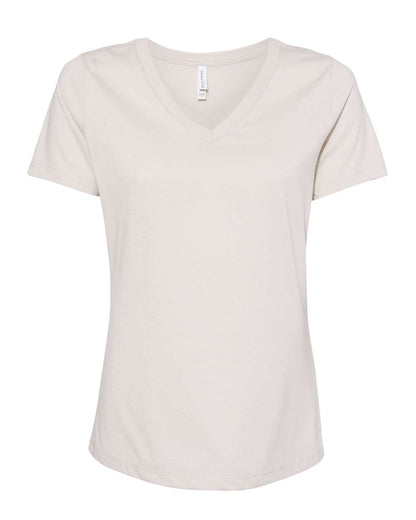 BELLA + CANVAS Women's Relaxed Heather CVC V-Neck Tee
