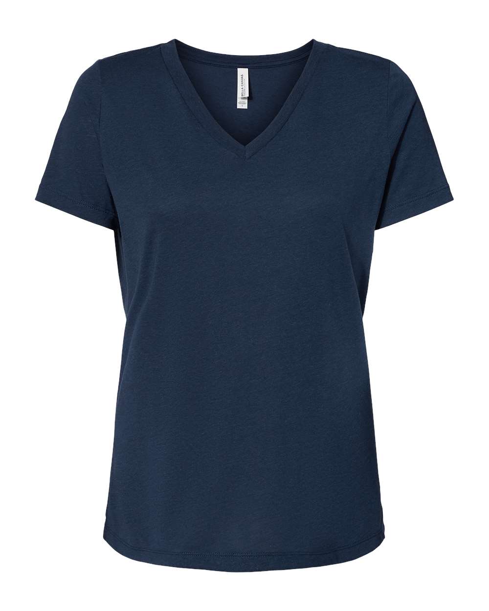 BELLA + CANVAS Women's Relaxed Triblend Short Sleeve V-Neck Tee