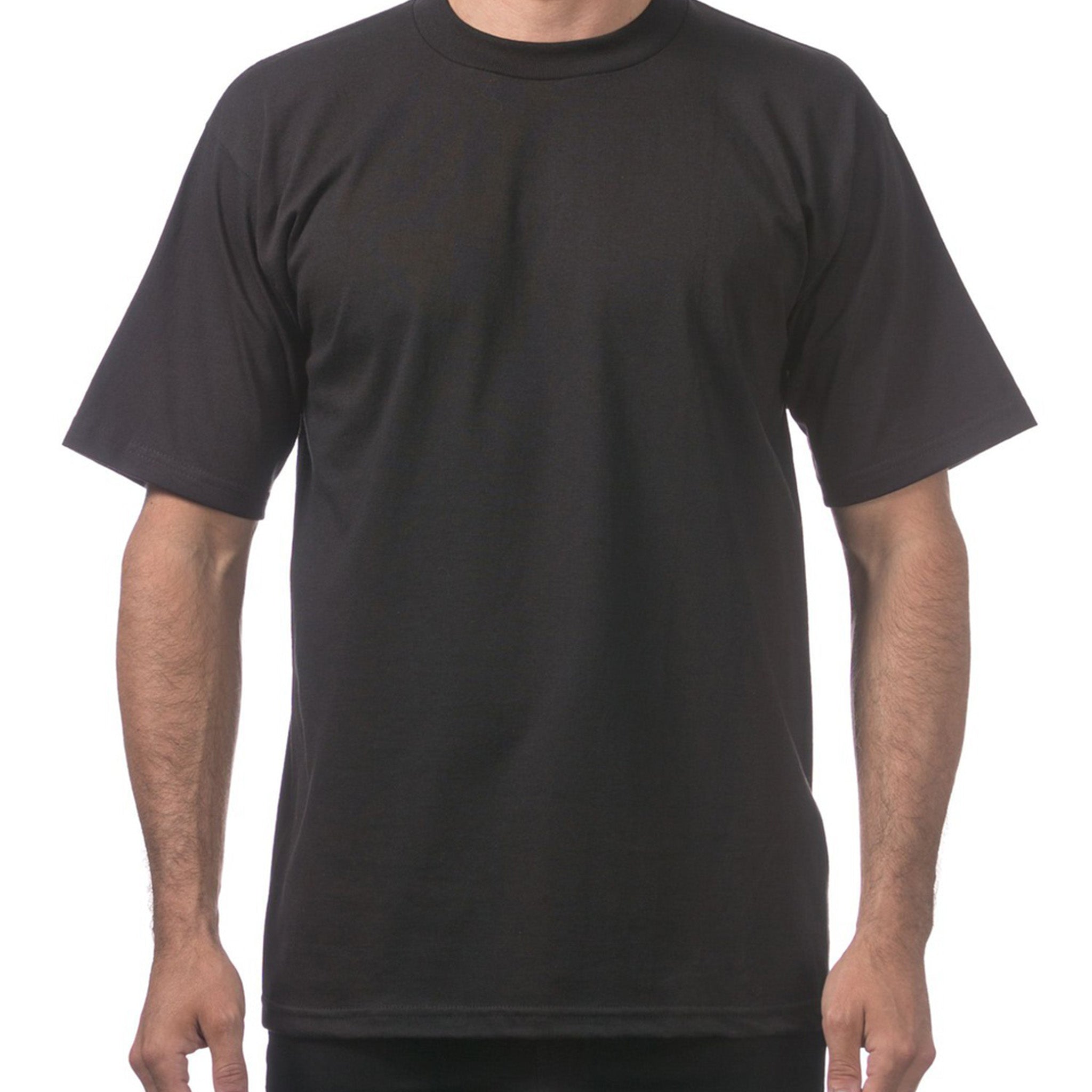 Pro Club Men's Heavyweight Basics Short Sleeve T-Shirt – Basics ...