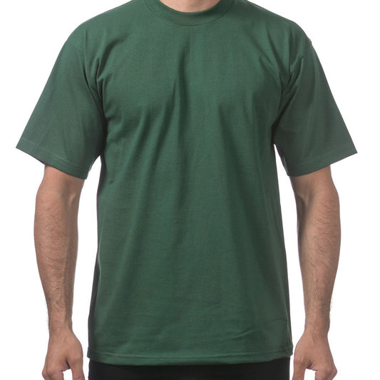 Pro Club Men's Heavyweight Short Sleeve T-Shirt (More Colors) - Regular Sizes (S-7X) - Basics Clothing Store