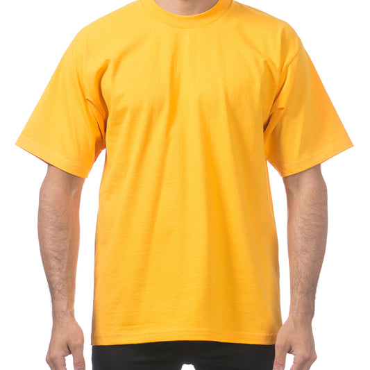 Pro Club Men's Heavyweight Short Sleeve T-Shirt (More Colors) - Regular Sizes (S-7X) - Basics Clothing Store
