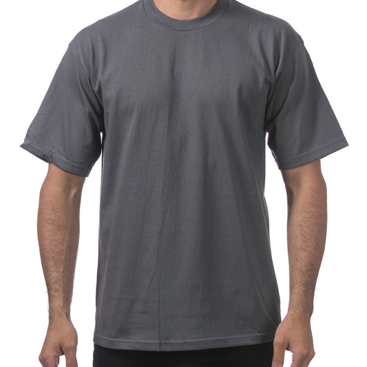 Pro Club Men's Heavyweight Short Sleeve T-Shirt (More Colors) - Regular Sizes - Basics Clothing Store