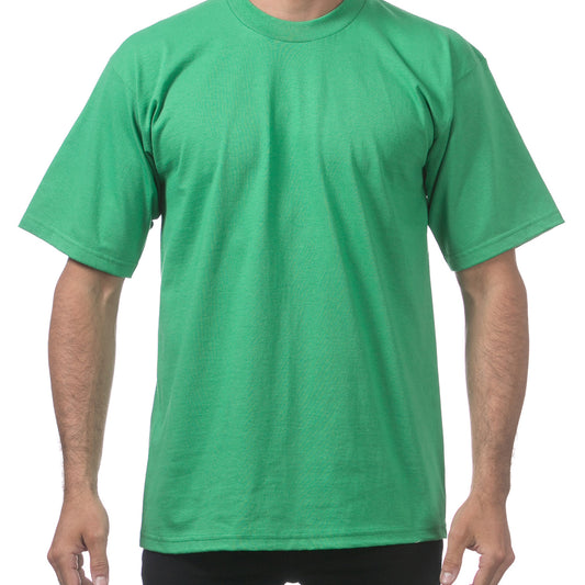 Pro Club Men's Heavyweight Short Sleeve T-Shirt (More Colors) - Regular Sizes (S-7X) - Basics Clothing Store