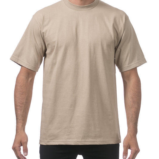 Pro Club Men's Heavyweight Short Sleeve T-Shirt (More Colors) - Regular Sizes - Basics Clothing Store