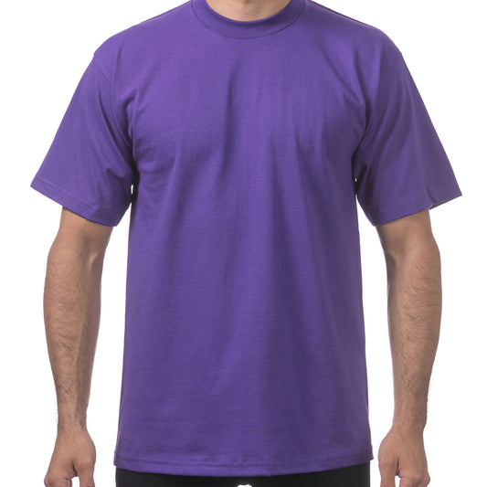 Pro Club Men's Heavyweight Short Sleeve T-Shirt (More Colors) - Regular Sizes - Basics Clothing Store