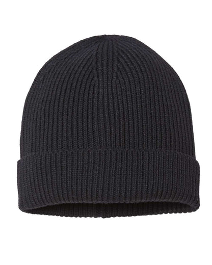 Atlantis Headwear - Sustainable Fine Rib Cuffed Beanie - ANDY