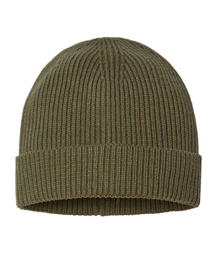 Atlantis Headwear - Sustainable Fine Rib Cuffed Beanie - ANDY