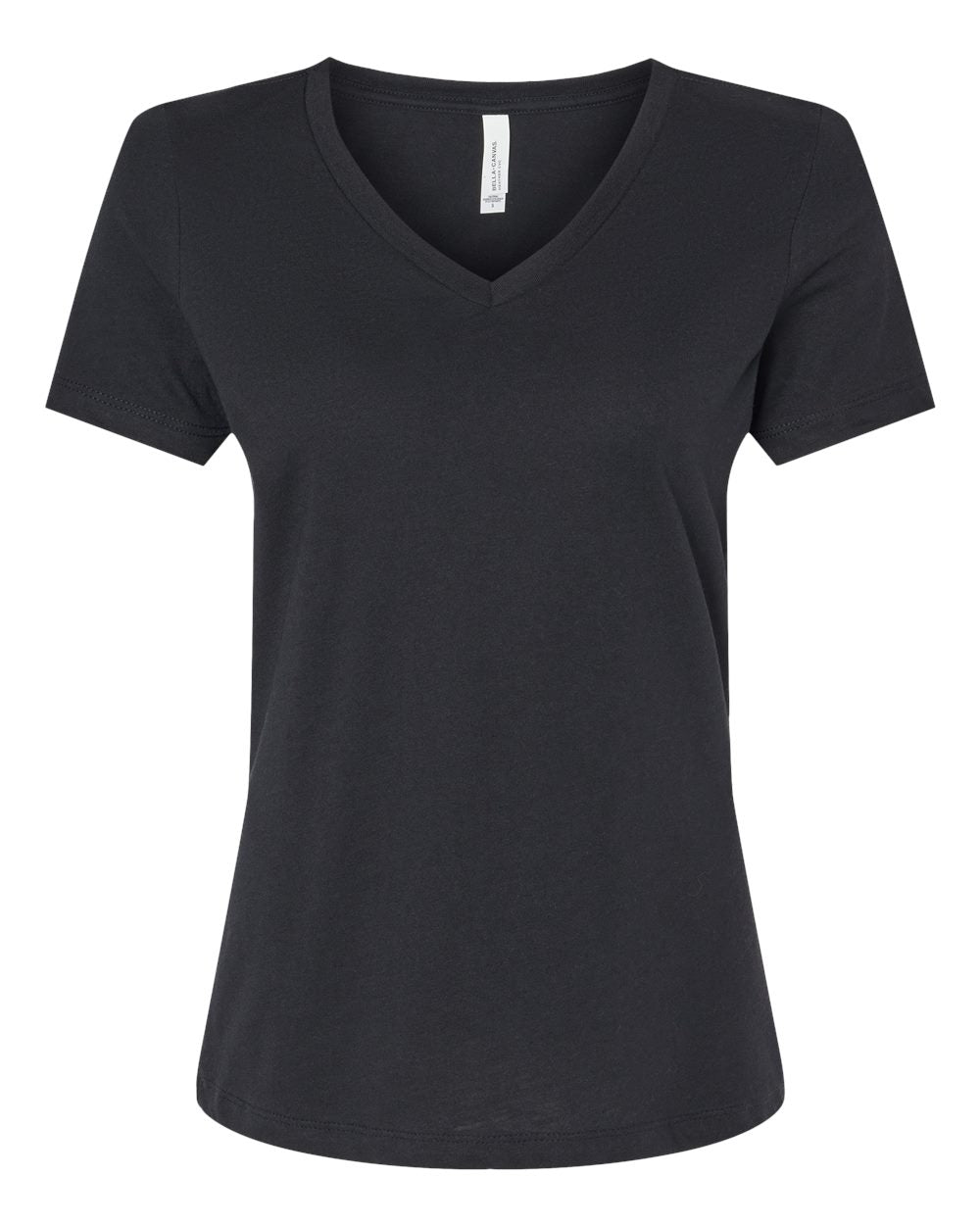 BELLA + CANVAS Women's Relaxed Heather CVC V-Neck Tee