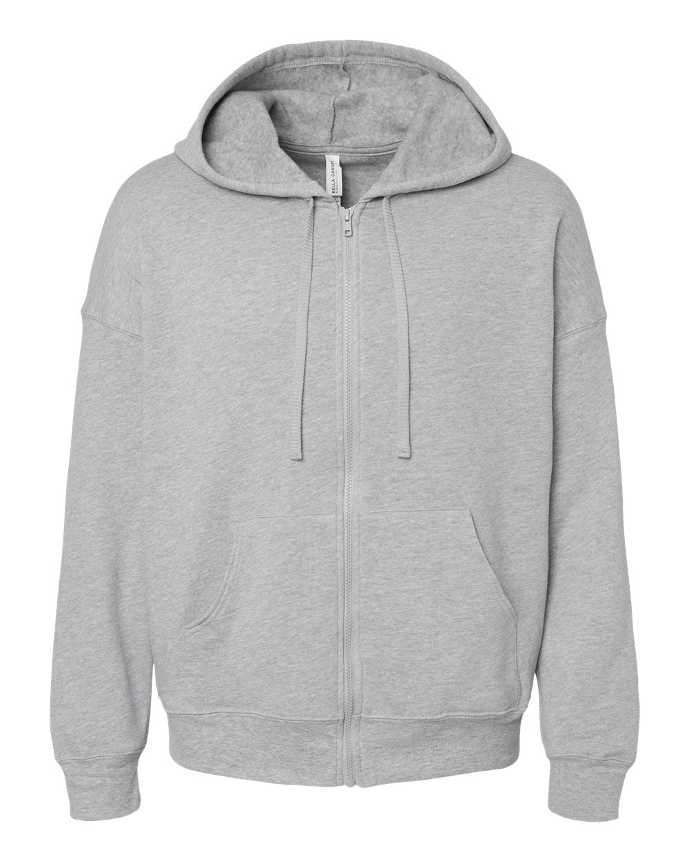 BELLA + CANVAS Unisex Sponge Fleece DTM Full-Zip Hoodie
