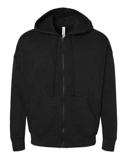 BELLA + CANVAS Unisex Sponge Fleece DTM Full-Zip Hoodie